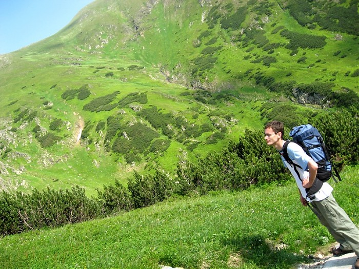 skok ;) Tatry Słowackie....